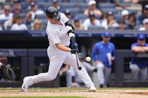 Yankees Notebook: Josh Donaldson lands on 10-day IL with right calf strain, Oswald Peraza recalled